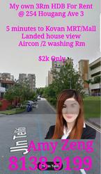 Blk 254 Hougang Avenue 3 (Hougang), HDB 3 Rooms #132323842